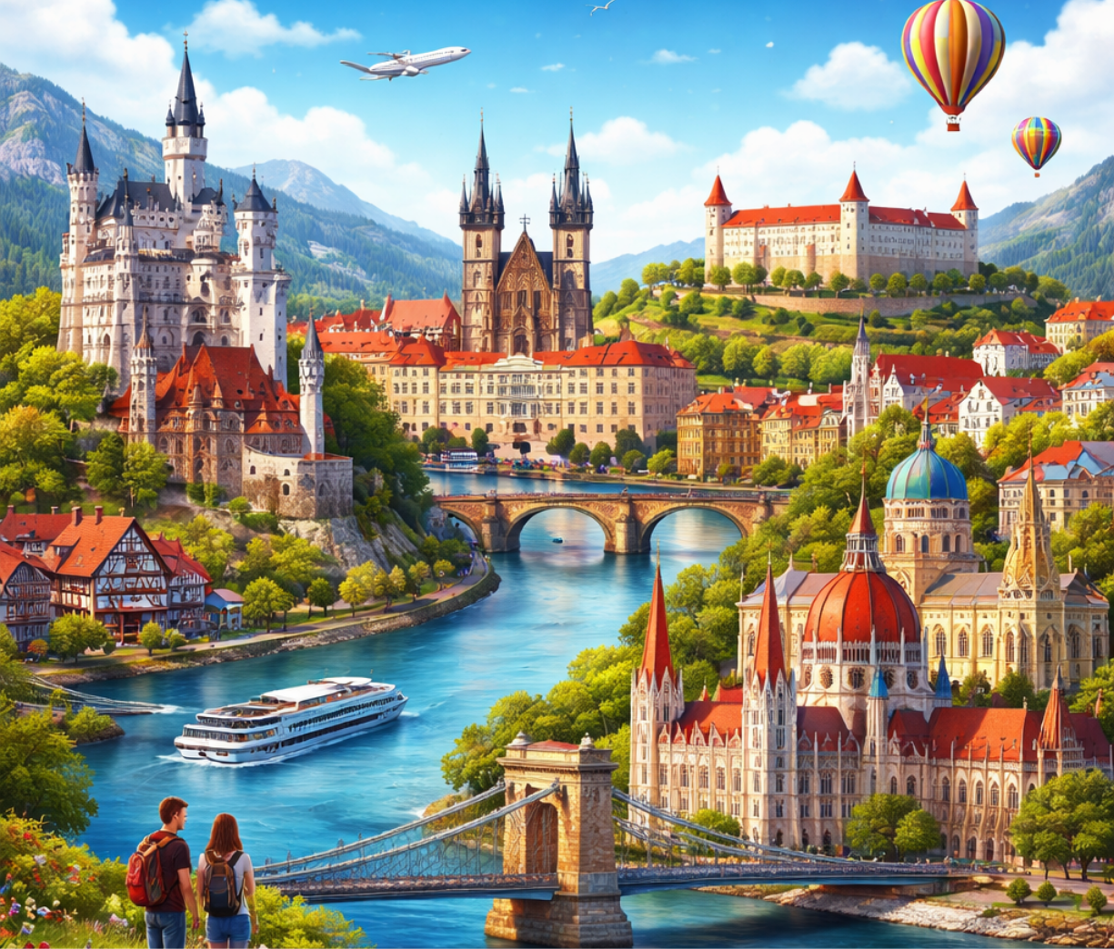 (CHÂU ÂU – ĐÔNG ÂU) ĐỨC – SÉC – SLOVAKIA – HUNGARY | 9 Ngày 8 Đêm