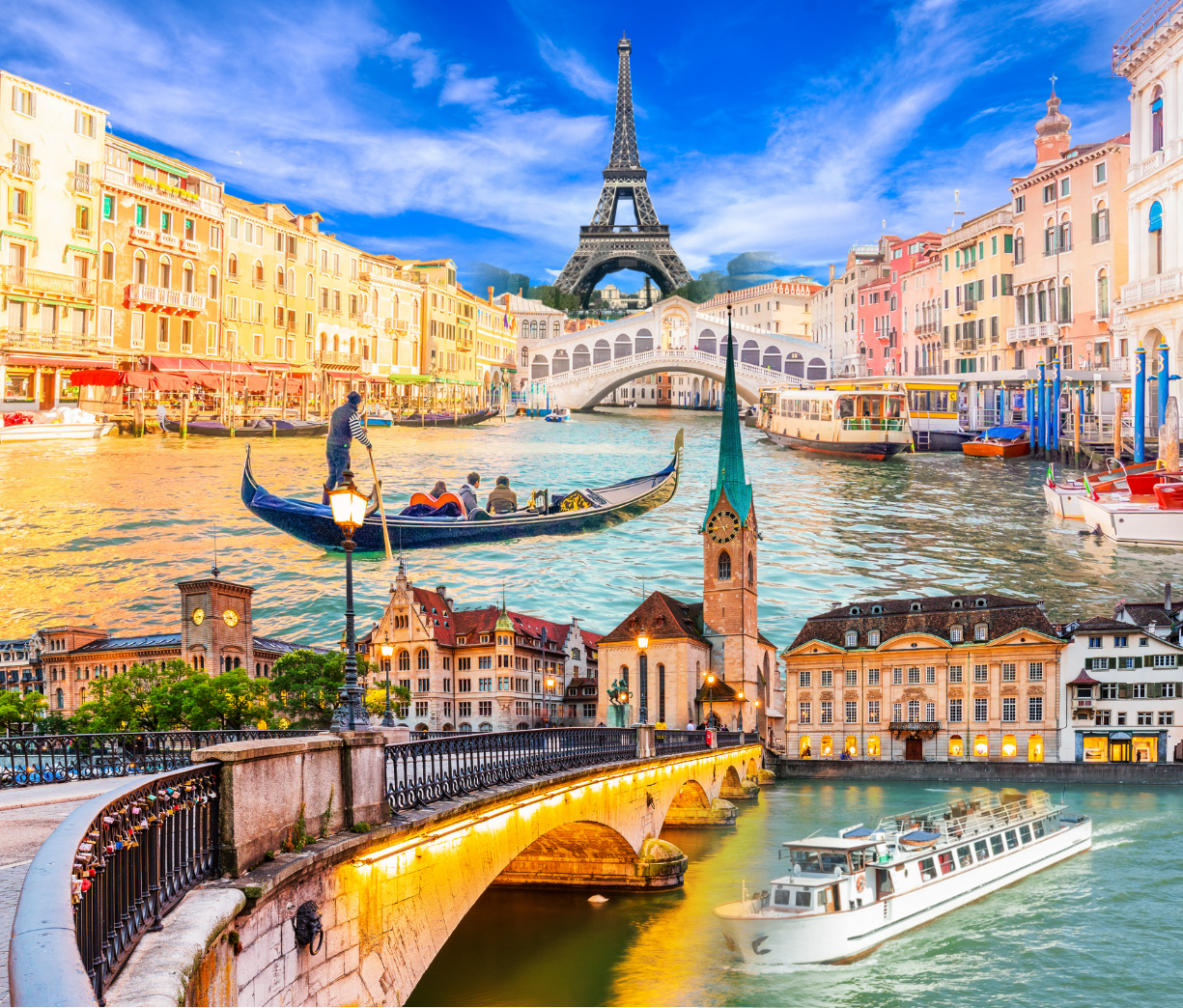 (CHÂU ÂU) PHÁP – THỤY SĨ – Ý | 10 Ngày 9 Đêm