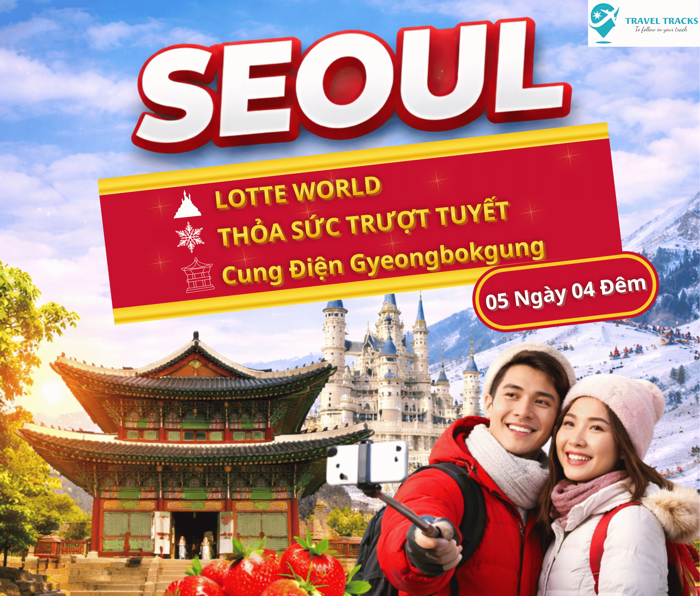 Tour Hàn Quốc –  5 Ngày 4 Đêm