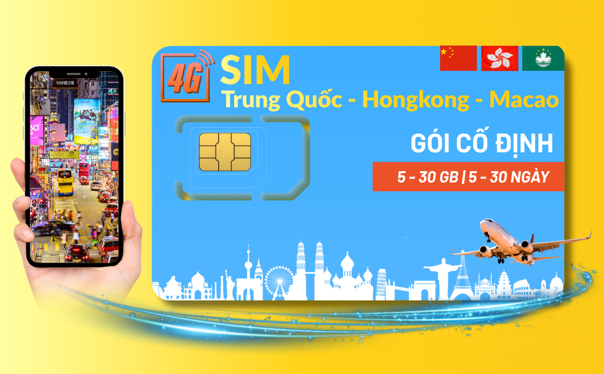 SIM DU LỊCH TRUNG QUỐC