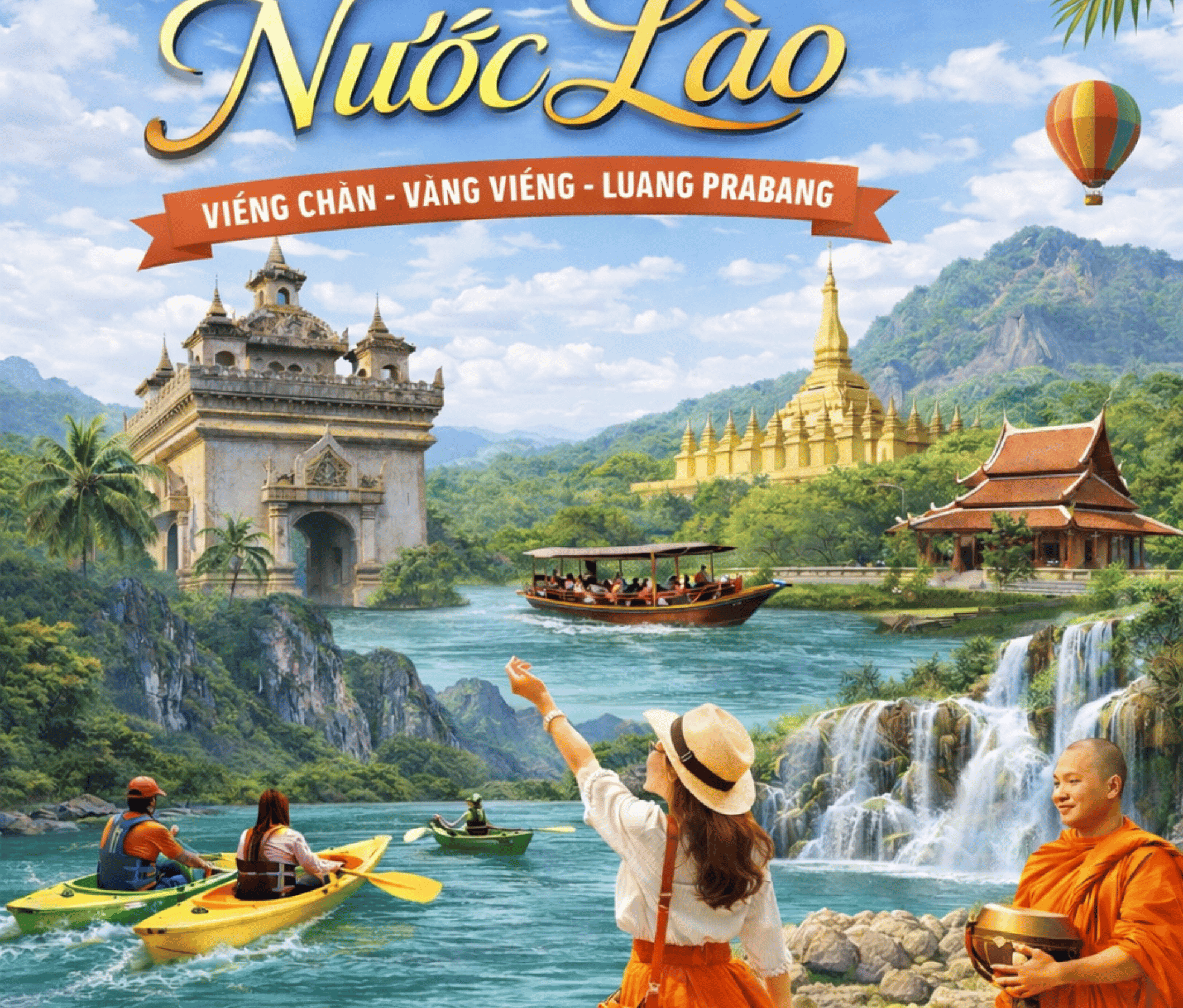 HÀNH TRÌNH LÀO – CHẠM VÀO SỰ TĨNH LẶNG