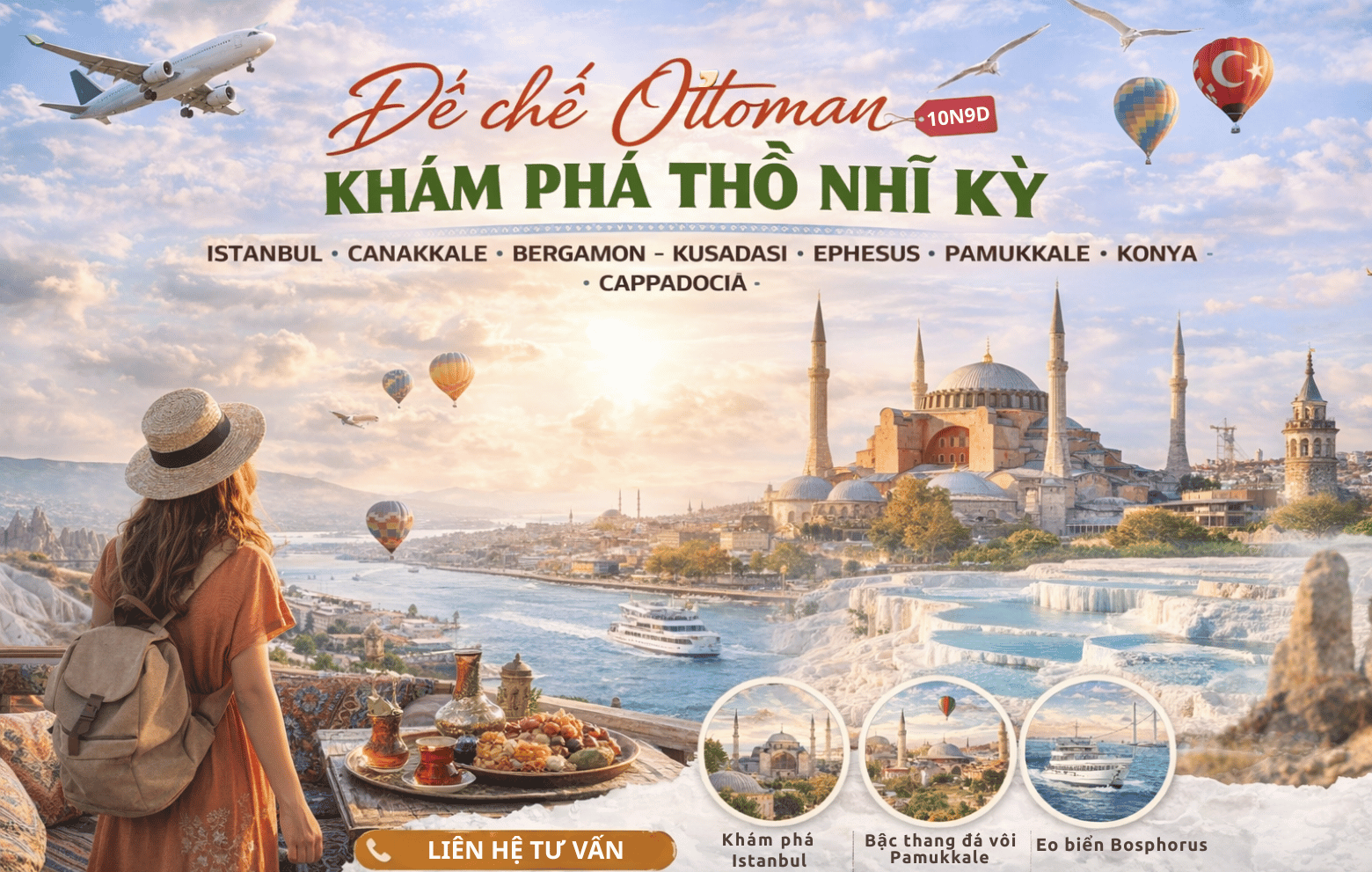 DU LỊCH THỔ NHĨ KỲ