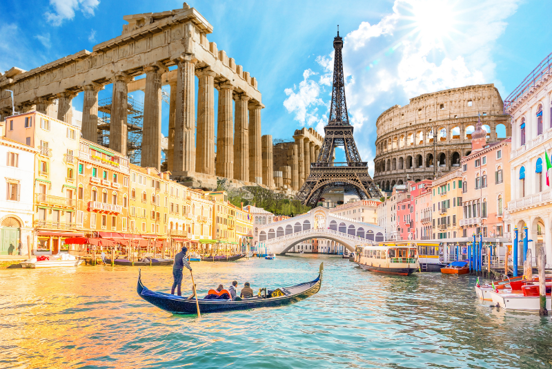 PHÁP - BỈ - ÁO - Ý