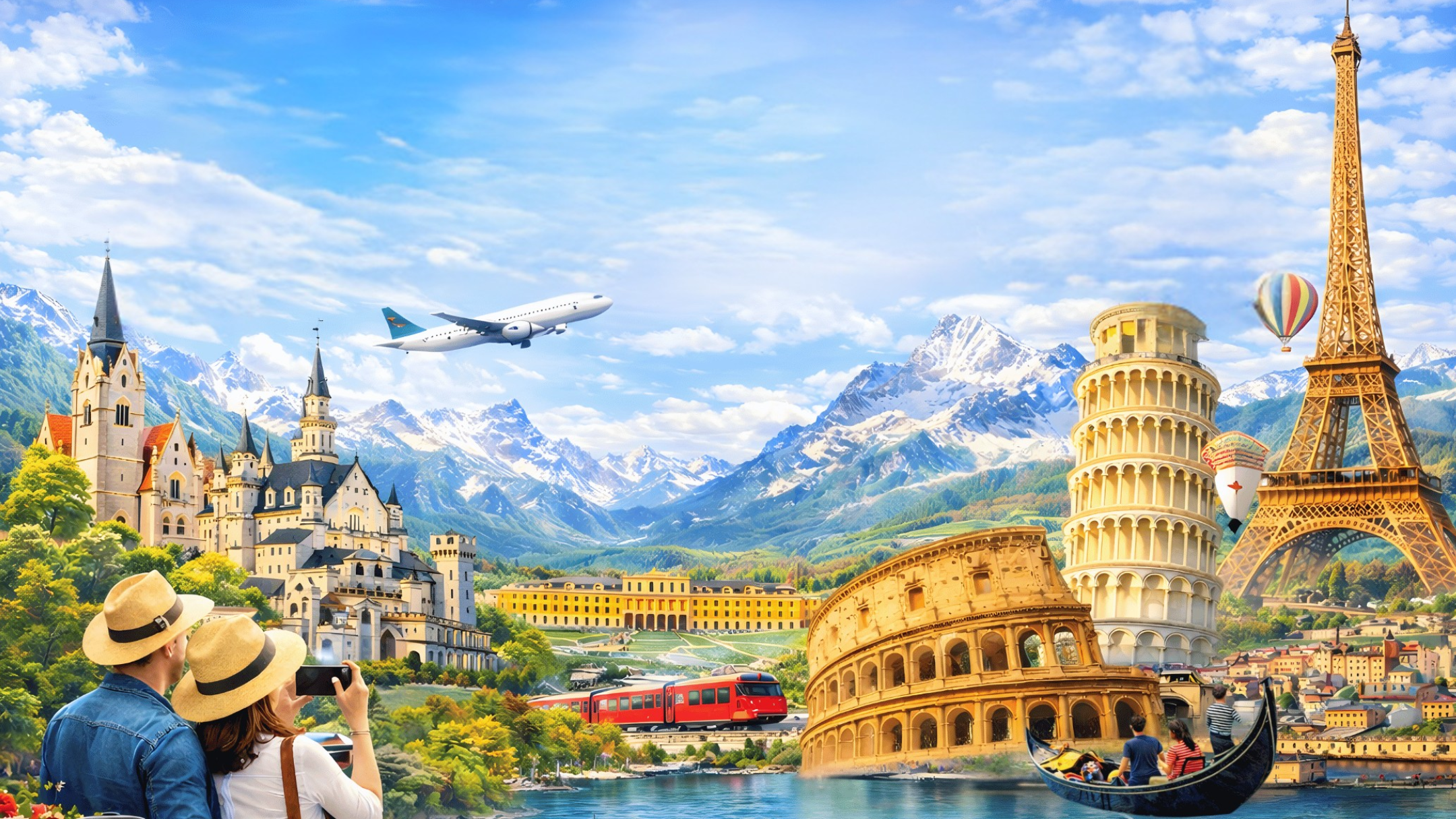 ĐỨC - ÁO - Ý - THỤY SĨ - PHÁP